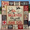 Nurse Quilt Blanket  Quilt